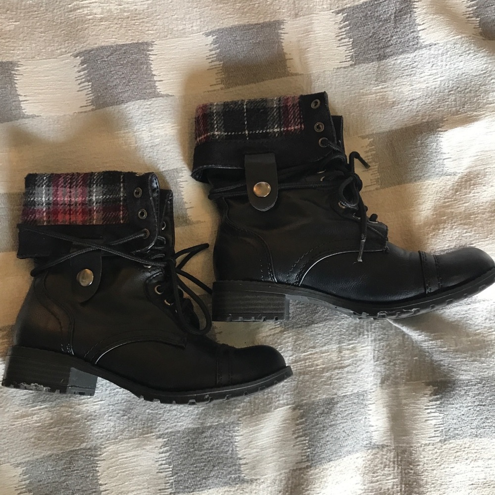 Soda Oracle Foldover Combat Boot